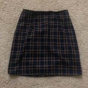 Brandy Melville Plaid mini skirt